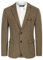PJ PAUL JONES Britischer Herren-Blazer aus Wollmischgewebe, Patchwork, Tweed, Sportmäntel, Kaffee-Update, L
