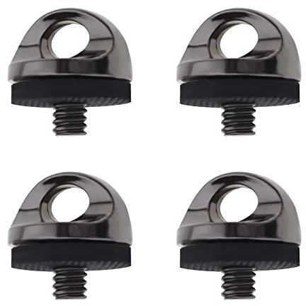The Lord of the Tools 4Pcs 1/4 Thread Camera Neck Strap Screws Replacement Quick Install Metal Screw Quick Install Camera Tripod Mount Screw 21x20.5mm