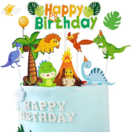 OSDUE Decoración para Tartas, Decoración para Cupcakes con Temática de Dibujos Animados Clásicos, Suministros Reutilizables para Fiestas de Cumpleaños, Decoración para Tartas DIY