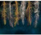 murando Fototapete Premium-Vlies Feder 100x70cm Foto Tapete Schlafzimmer Wohnzimmer Moderne Vliestapete XXL Wandtapete Motivtapeten Bildtapete 3d Effekt Wand Dekoration Flur Abstrakt beige dunkelblau