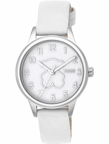 TOUS Watches Muffin Childrens Uhr analog Quarzwerk mit Leder Armband 200351093