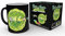 Rick and Morty - Tasse - Portal - Thermoeffekt Kaffeebecher - Logo - Schwarz - Keramik - Geschenkbox