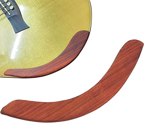 Redwood Rosewood Universelle Ersatz-Gitarren-Armauflage für 39-41-Zoll-Gitarren. Handschutzplatte, Armlehne, Handauflage-Zubehör
