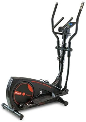 BH Crosstrainer Munich E100 - Schwungrad 12kg - Magnetisch - Maximales Benutzergewicht 120kg - Beleuchteter LCD Monitor