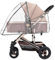 PRAOFRT Universal Regenschutz für Kinderwagen mit Babywanne & Sportsitz Regenschutz kinderwagen Kinderwagen regenschutz Buggy regenschutz