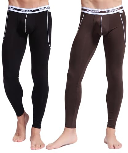ARCITON Thermounterwäsche Herren Leggings Thermo Unterhose Lang Männer Warme Thermohose Winter