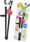 Baguettes pour enfants - Apprentissage des baguettes - Baguettes pour enfants avec motif animal de dessin animé - Pratique d'entraînement pour les baguettes chinoises pour enfants, enfants, adultes,