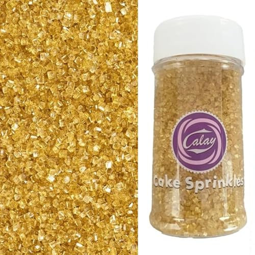 Essbare Kuchen Dekoration Zuckersand Schleifzucker Gold 90g 3,17oz Kuchen Brot Eis Dekoration Halloween Weihnachten Valentinstag Geburtstagsfeier