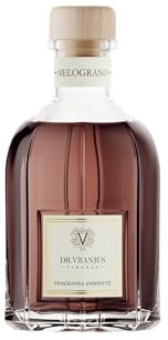 Dr. Vranjes - Melograno 250 ml Diffuser + Doppelback Weiße Stäbchen (3 Stück) – Luxuriöser Raumduft, Hergestellt in Italien, Hauptnoten: Fruchtig, Duftpyramide: Granatapfel, Wassermelone, Jasmin
