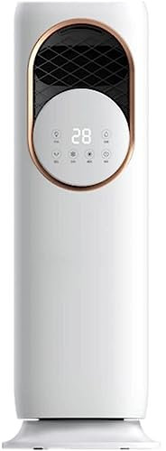 WLGDBXF Vento Forte Ventola di Raffreddamento/Riscaldamento Multiuso, Ventola Senza Lama oscillante a 90°, Ventola a Torre Portatile per Camera da Letto/Ufficio/casa Tranquillo