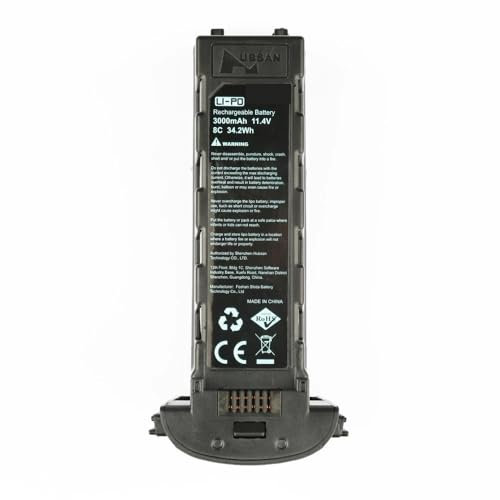 JYJYGDM Drohnenteile Original for Hubsan Zino/Zino PRO Akku 11,4 V 5000 mAh 57 Wh, 3000 mAh 34,2 Wh wiederaufladbarer Lipo-Akku mit hoher Kapazität for RC-Drohnen(3000mAh)