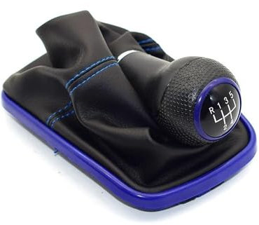 WMAMBZNDHP 23 mm 5/6-Gang-Schaltknauf, Schalthebelmanschette, passend for Volkswagen 1999–2004, passend for Golf 4 IV MK4, passend for GTI R32, passend for Bora, passend for Jetta MT(Pink)