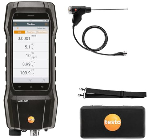 testo 300+ Flue Gas Analyser Standard Kit