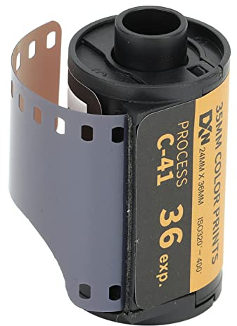 Dioche 35 Mm 400 Camera Color Film ISO 320‑400 35mm Fine Grain Film for 135 Cameras, Ideal for Low Light & Fast Action Photography (36 Sheet)