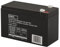 EMOS - Wartungsfreier Bleiakku - 12V 7Ah - AGM Batterie - Faston 4,7mm Anschluss - Für Gefahrmeldeanlagen, Brandmeldetechnik, Alarmsysteme, USV, Aufzüge - 151x65x94 mm