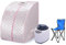 Sauna con bagno turco, portatile, per spa personale, mobile, riscaldante, disintossicante, utile per perdere peso, 98 x 70 x 80 cm, 1,8 l, argento