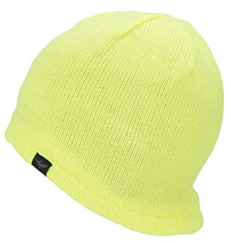 SEALSKINZ Unisex Wasserdichte Beanie für Kaltes Wetter – Gelb, XXL