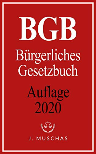 BGB: Bürgerliches Gesetzbuch I Aktuelle Auflage 2020