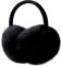 Justay Comf Ohrenschützer Damen Ohrenwärmer Verstellbarer Winter kuscheliger Earmuffs Warme Toll Geschenk für Frauen MHERWEG(Einheitsgröße/A-Schwarz)