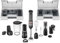 BLACK+DECKER Kitchen Wand Cordless Immersion Blender, 6 in 1 Multi Tool Set, Hand Blender with Charging Dock, Grey (BCKM1016KS01)