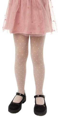 Conte elegant Anabel Eleganti Collant, Panna, 128 cm-134 cm Bambine e Ragazze