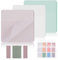 Hoiny 540 Blätter Transparente Haftnotizen, Transparent Sticky Notes, Wasserfest Clear Sticky Notes, Wiederbeschreibbar Klebezettel Transparent für Schulsachen, Schule, Büro, Hause