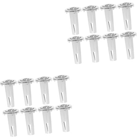 PartyKindom 16 Stk Zubehör Für Stangenrollen Hülseneinsätze Für Rollen An Möbeln Rollensockel Für Holz Hülseneinsätze Für Lenkrolle Rollensockel Metall Hülseneinsätze Für Holz Eisen