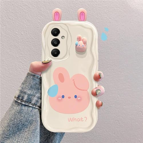 3D Cartoon Hülle Kompatibel mit Samsung Galaxy A04s/A13 5G Süßes Stoßfestes und Stylisches Silikon Cover