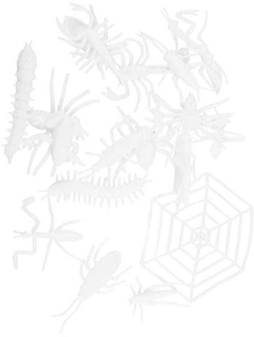 BESTonZON 2 Sätze Modellspielzeug Mini Eidechsenspielzeug Für Gefälschtes Spinnenspielzeug Schlangenspielzeug Spinnen Schmetterlings Anzuchtset Gefälschte Raupenspielzeuge 17 Stück * 2