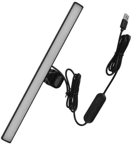 EXQUIMEUBLE Screen Led Light Bar Clip Computer Monitor Lamp for Eye Protection Adjustable Brightness Work Study Reading Desk Lamp