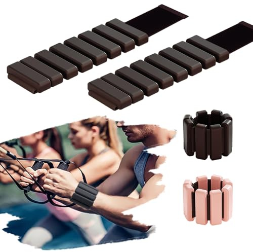 ningzhi Wrist & Ankle Weights for Women,Pilates Weights Wearable Strong Arm & Leg Weights 2Lbs(1Lbs Each), Adjustable Weights for Running, Walking, Yoga, Dance, Gym,Pilates