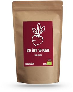 Bio Rote Beete Saftpulver I 200g I rawster