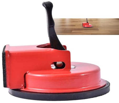 Heavy Duty Floor Gaps Fixer Tool, Heavy Duty Plank Grabber with Enhanced Suction Cup, Vinyl Wood Laminate Floor Gaps Repairs Tool, Compact Efficient Installation Kit for Filling Floors Gapes (Yellow)