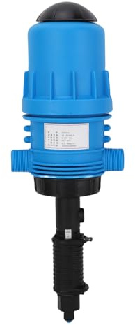 Acouto Inyector de Abono para Riego por Goteo, Bomba Dosificadora Regulable de Plástico 0,4% a 4%, Rosca Macho G1 G3/, Ideal para Jardines e Hidroponía