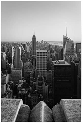 artboxONE Poster 30x20 cm Schwarz-weiß Städte Empire State Building - Black and White - Bild New York City