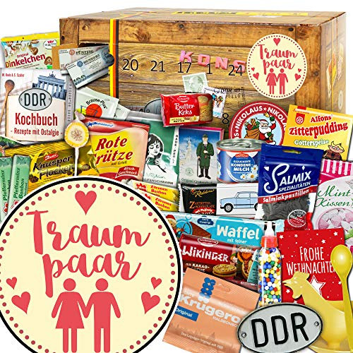Traumpaar + Adventskalender DDR mit 24 Türchen + Weihnachtskalender Paare 2025