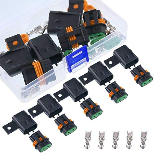 ATO ATC Sicherungshalter, wasserdicht, 5 Stück, Montageverbindung, für vorhandenes Kabelset, ideal für ATO ATC Sicherungen