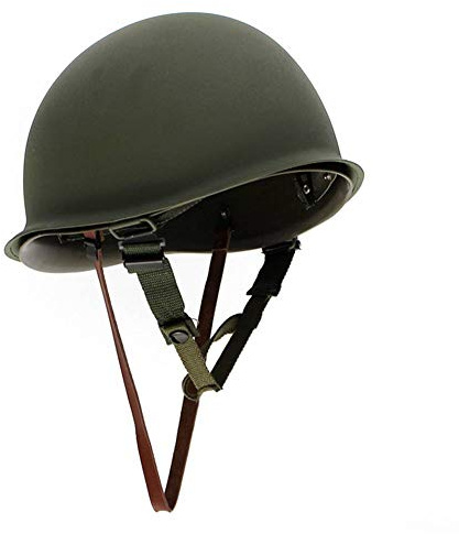 DETECH Militär Airsoft Tactical Steel M1 Schutzhelm Army Green