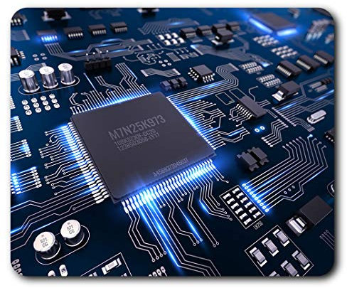 Destination Vinyl Ltd Electronic Circuit Board Gaming Mouse Mat Pad Computer PC Laptop Gaming Office Home Desk Accessory Gadget 21686