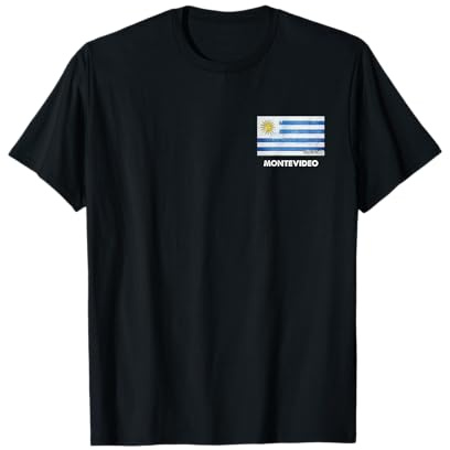 Montevideo Uruguay Fahnentrikot | Montevideo T-Shirt
