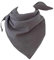 Glückspilz Musselintuch für Kinder | Baby Dreieckstuch | Musselin Halstücher | 60 x 60 cm | Grau