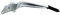 trailer parts4u Handbremshebel für Peitz-PAV-SR Handbremshebel Anhänger X-Maß 21-53mm (31mm)