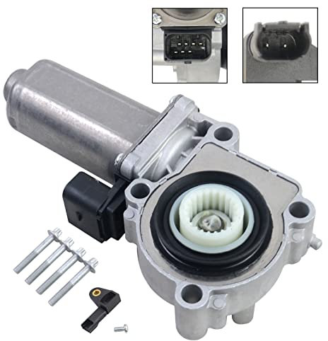 Bisenya Moteur de changement d'actionneur de changement de boîte de transfert Compatible avec X3 X83 F25 X5 E53 E70 F15 F85 X6 E71 E72 27103455135 27107555297 27107599890