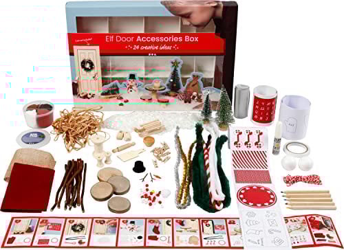 VBS Bastelbox Wichteltür Weihnachtsszenen 24 Wichtelszenen