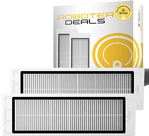 Feinstaub Filter, Ersatzfilter (2 Stück) passend für Xiaomi Roborock S5, S5 MAX, S6, S6 Pure, S6 MAXV