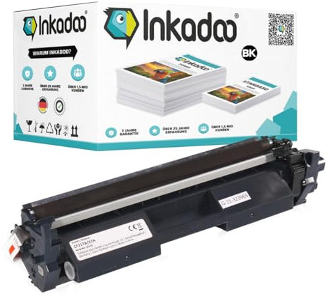 Inkadoo Toner kompatibel zu HP CF217A / 17A Toner Laserjet Pro M 130 Series Laserjet Pro M 130 fnwp Laserjet Pro M 130 f