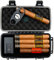 Kobi & Knight Reise-Zigarren-Humidor-Etui mit Zigarrenschneider und Ständer, wasserdicht, staubdicht, tragbar, Zigarrenetui für 12,7 x 20,3 cm Zigarren – Zigarrenzubehör – Zigarren-Geschenkset für