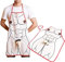 3D divertente grembiule da cucina novità addio al celibato costume uomo divertente grembiule decorazione muscolare divertente grembiule da cucina barbecue grembiule da festa regalo