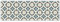mubusi Tapis Vinyle du Sol Cuisine Salon - Différentes Tailles - (Sud Bleu 50x150 cm)