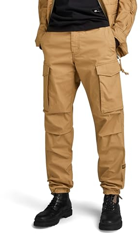 G-STAR RAW Herren Core Regular Cargohose, Braun (dk Fawn D24309-D387-7172), 30W / 30L
